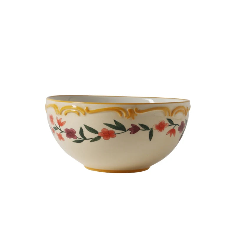 Oriental Ceramic Dinner Bowl