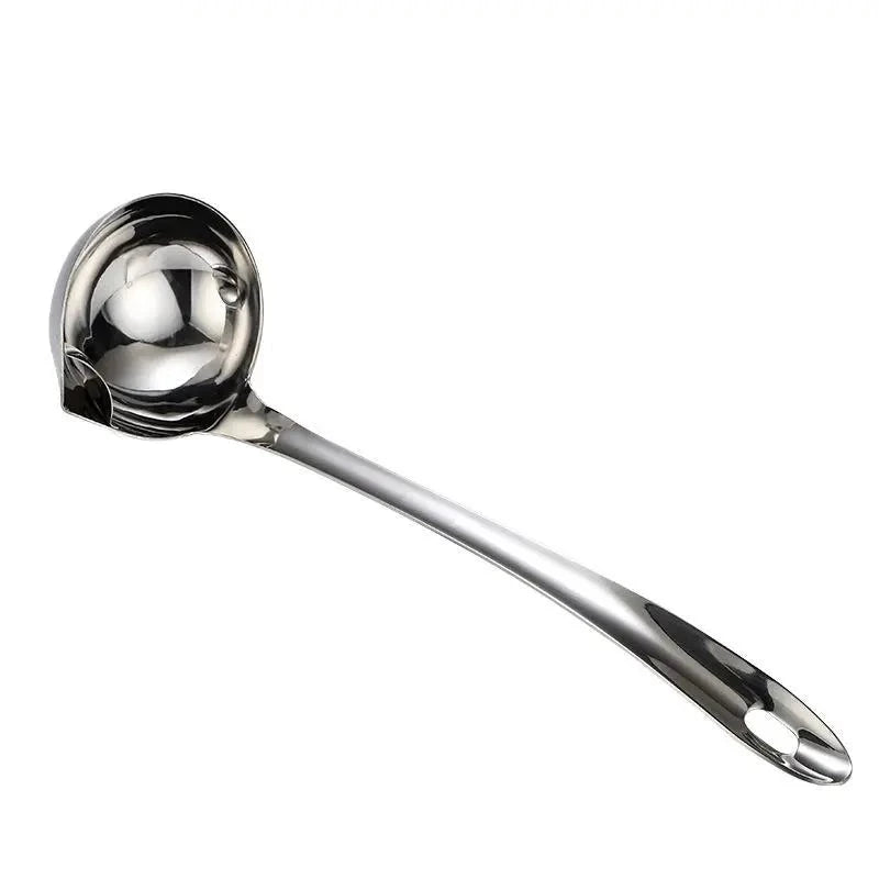 Stainless Steel Soup Fat Oil Separator Ladle